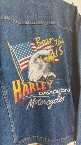 Cazadora Harley Davidson Vintage Born in USA