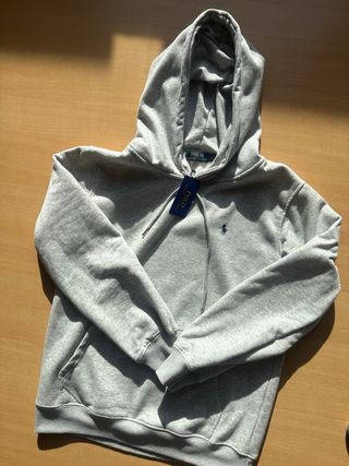 Sudadera Gris Polo Ralph Lauren