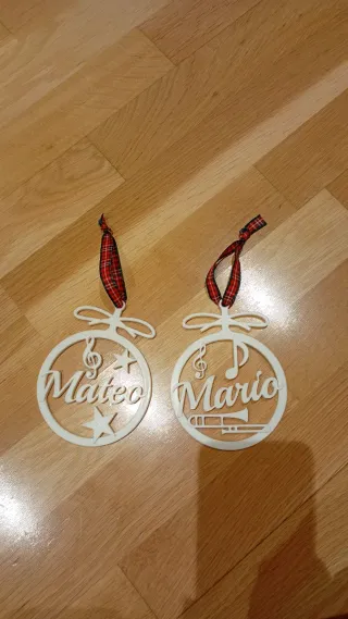 Adorno Navidad Personalizado