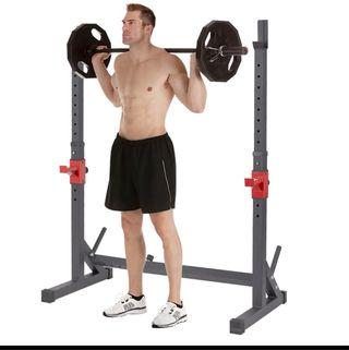 Rack para sentadillas y press