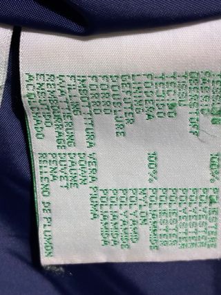 Parka piumino Diadora Y2K