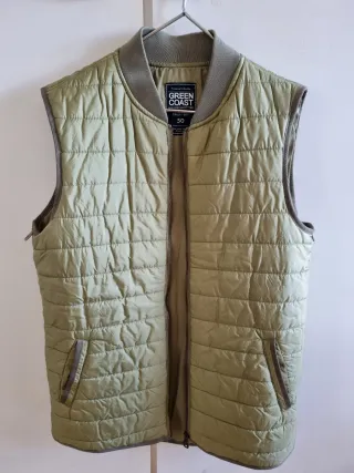Parka Green Coast con chaleco desmontable M