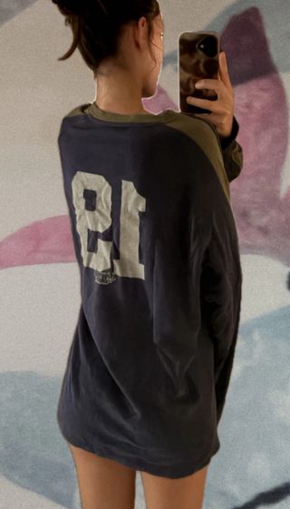 Sudadera Nike Vintage Azul/Oliva