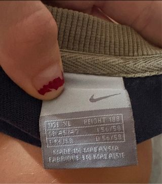 Sudadera Nike Vintage Azul/Oliva