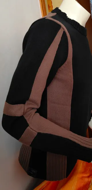 Jersey G-Star RAW Negro y Marrón Talla M