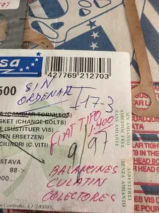 Kit Juntas Ajusa Fiat Lancia Zastava