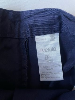 Set di abbigliamento da lavoro arancione/blu