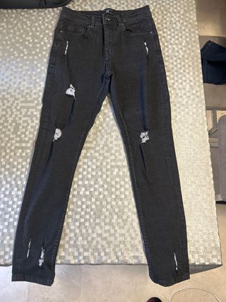 Pantalón vaquero negro JVZ hombre