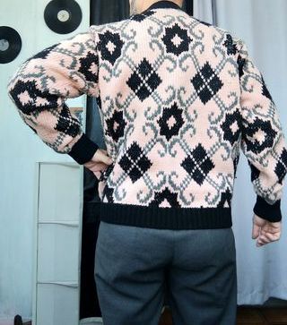 Maglione Iceber Girocollo Norvaj lana vintage L