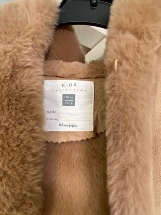 Abrigo invierno niña