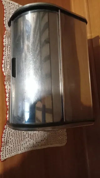 Portapane Metallo e Plastica Originale 1971