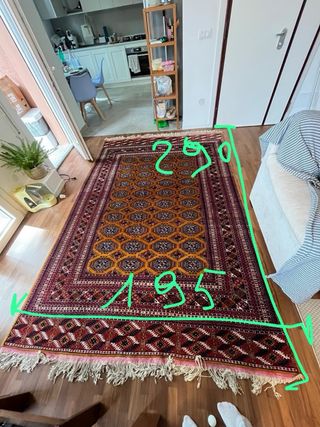 Tappeto Pakistano Originale Anni '70