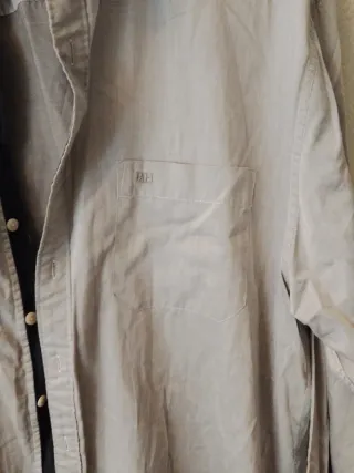 Camisa Pedro del Hierro Beige/Gris