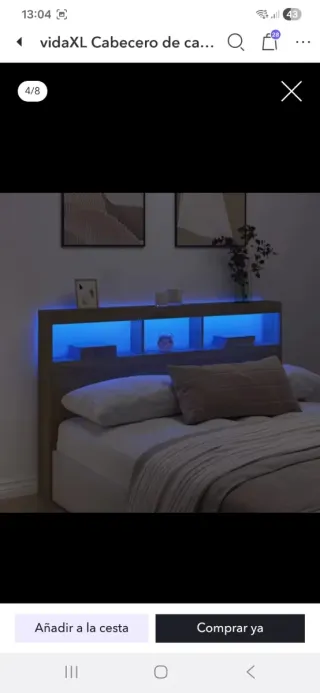 Cabecero de madera vidaXL