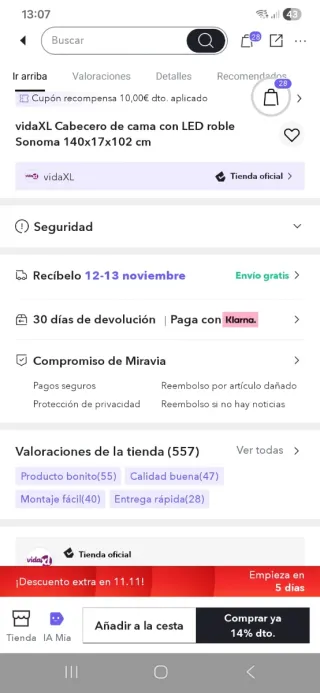 Cabecero de madera vidaXL
