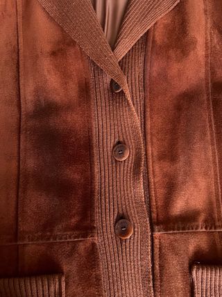 Chaqueta Burberrys ante y lana