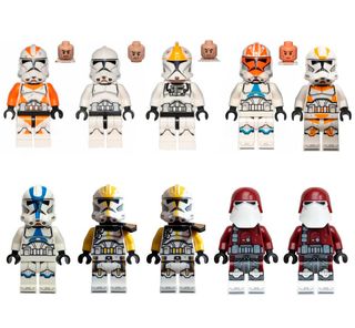 Lote LEGO Star Wars Minifiguras Clones