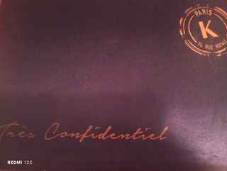 Porta documenti velluto Paris K