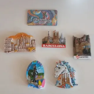 Lote 6 Imanes Barcelona