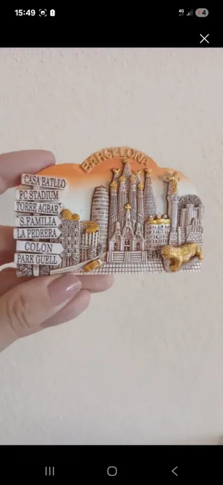 Lote 6 Imanes Barcelona