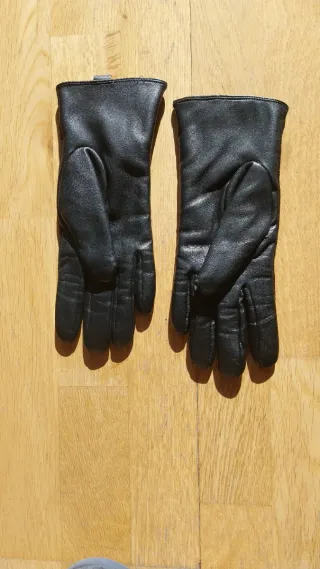 Guantes de piel mujer talla M. Sonisotermo.