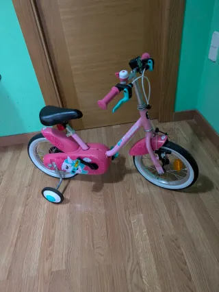 Bicicleta niña Decathlon 3-5 años