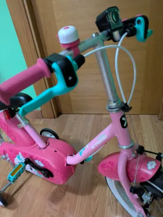 Bicicleta niña Decathlon 3-5 años