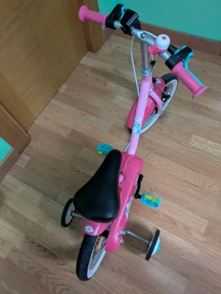 Bicicleta niña Decathlon 3-5 años