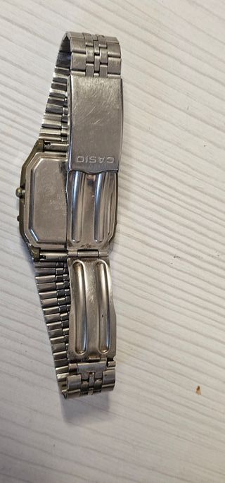 Reloj Casio Analógico Plateado