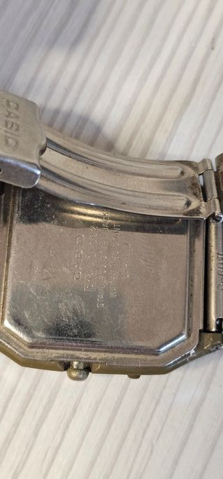 Reloj Casio Analógico Plateado