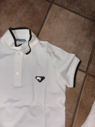 Polo Prada Bianco Uomo Taglia M