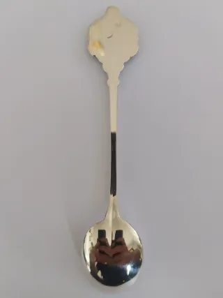 Cucharilla Naranjito Mundial 82 en Plata de Ley