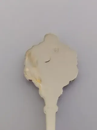 Cucharilla Naranjito Mundial 82 en Plata de Ley