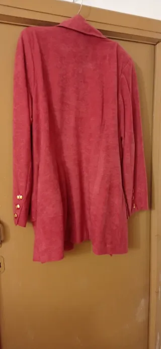 Conjunto Chaqueta y Falda Rosa /rojo