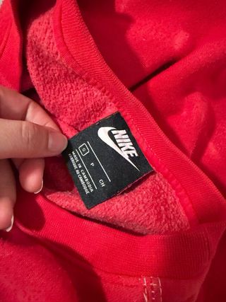 Sudadera Nike Roja Unisex Original