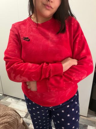 Sudadera Nike Roja Unisex Original