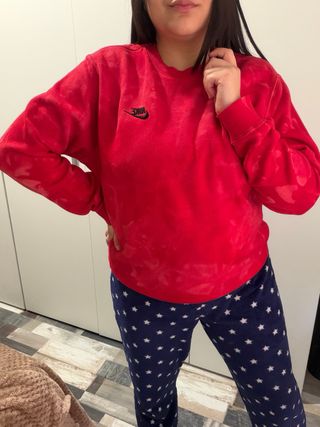 Sudadera Nike Roja Unisex Original