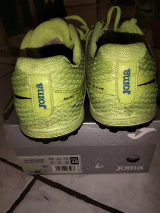 Scarpe Joma Calcio 5 Taglia 46 Giallo Nero