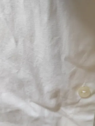 Camisa Zara Slim Fit Blanca de vestir hombre