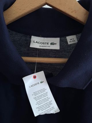 Polo Lacoste Azul Marino