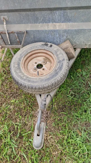Remolque 250 kg con rueda de repuesto