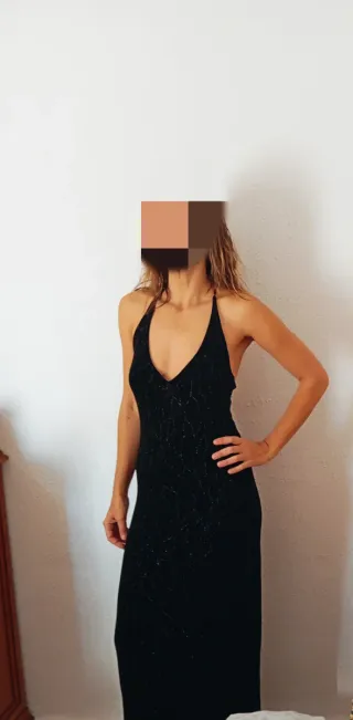 Vestido fiesta El Corte Inglés negro