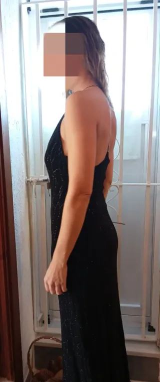 Vestido fiesta El Corte Inglés negro