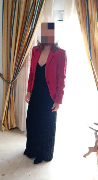 Vestido fiesta El Corte Inglés negro