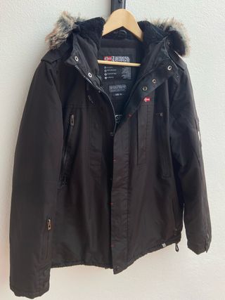 Chaquetón Geographical Norway Negro Talla XL