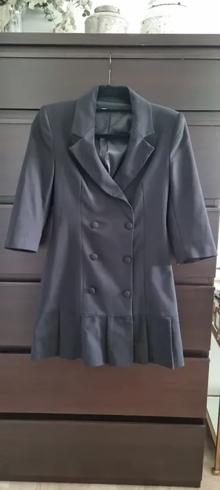 Vestido blazer negro Zara