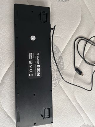 Teclado Gamer Tempest Doom Negro VENTA EN PERSONA