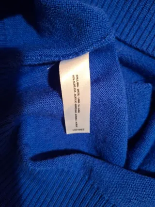 Jersey Escorpion Lana Azul Indigo