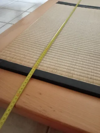 Cama baja japonesa 150cm. Tatami