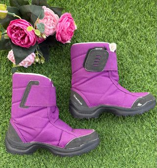 Botas Nieve Niña Talla 31 Moradas
